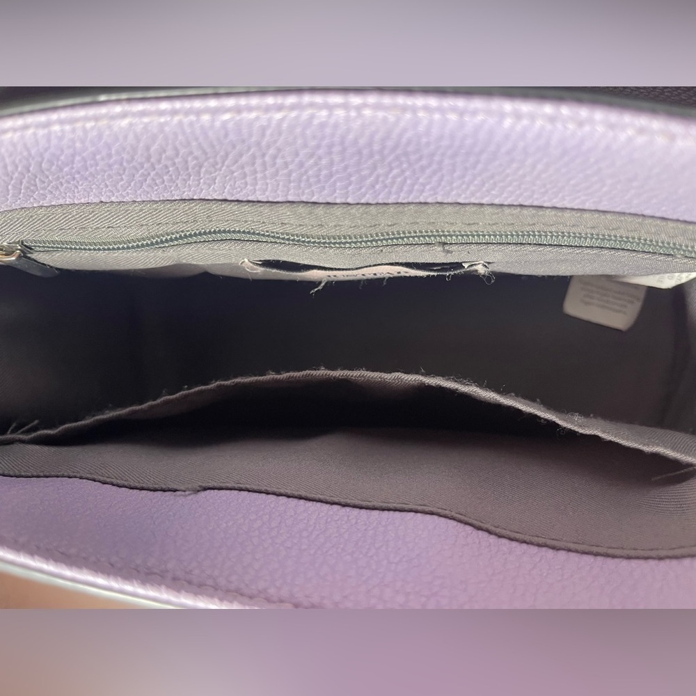 Justfab Lilac Purple Crossbody Purse - Picture 4 of 5